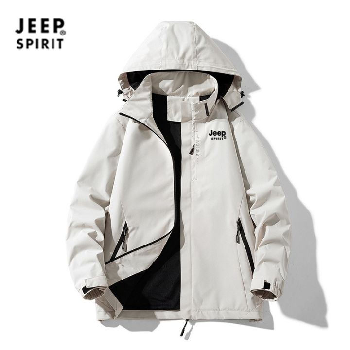 Jeep%20Spirit%20Solid%20Color%20Waterproof%20and%20Wear-resistant%20Jacket%20Spring%20and%20Autumn%20New%20Outdoor%20Single-layer%20Thin%20Mountaineering%20Suit%20Windproof%20and%20Breathable%20Couple%20Trench%20Coat%20Jacket%20Casual%20Coat%20-%20Image%204
