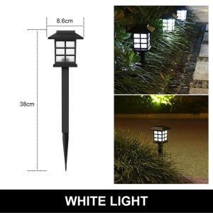 Lampu Taman Led Surya Solar Garden Lamp / Lampu Tancap Dekorasi Hias Taman Tenaga Surya