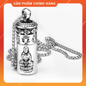 Hộp Quẹt Bật Lửa xăng đá Chief CF215 kiêm vòng đeo cổ hình đức phật - bật lửa xăng - bật lửa độc lạ