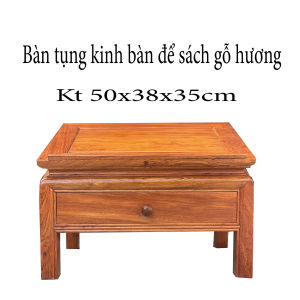 BÀN TỤNG KINH BÀN MẶT VÁT GỖ HƯƠNG