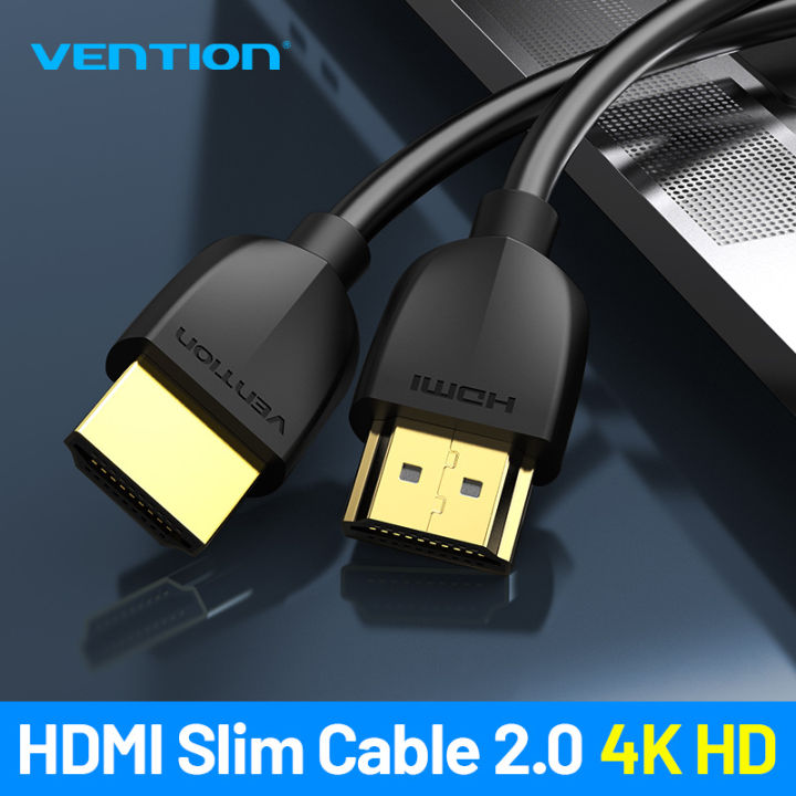 【COD】Vention HDMI Cable Slim HDMI to HDMI 2.0 HDR 4K 60Hz for Splitter ...