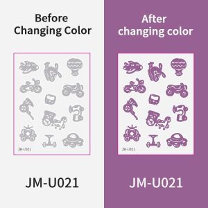 YJFUY Waterproof UV Detection Sun-proof Tattoo Stickers Long Lasting Disposable Photosensitive Temporary Tattoos Butterfly DIY Color Changing Tattoo Stickers Outdoor Activities