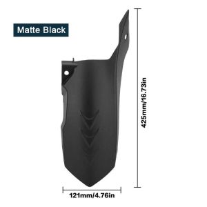 Motorcycle Rear Tire Hugger Mud Guard Honda Click 125/150 V1.V2 Rear Tire Hugger Mud Guard Matte Black/Carbon Black Motorcycle Accessories Protects The Rear Tire From Mud Dirt and Water