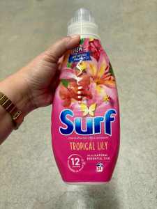 Surf Concentrated Liquid Laundry Detergent 648ml Scent May Vary (Imported)