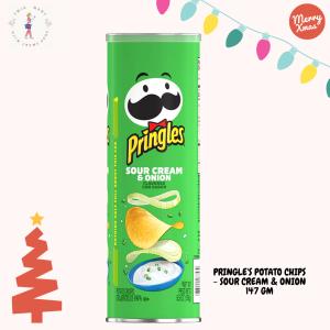 [Bundle of 6] Pringles Potato Chips - Sour Cream & Onion