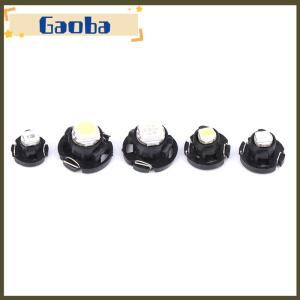 gaoba 10PCS LED T3 T4.2 T4.7 Meter Bulb Instrument 3528 Neo Wedge Warning Switch Radio Dashboard Indicator Panel Lamp Car Lights