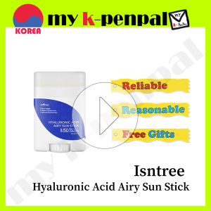 [isntree] Hyaluronic Acid Airy Sun Stick 22g / Korean Sun Care Sun Cream UV Protect Sunstick / Shipped From Korea