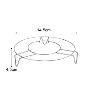 Hình tròn bằng thép không gỉ hấp khay hấp đa chức năng bánh bao hấp lưới hộ gia đình Đồ dùng nấu ăn cho nhà bếp