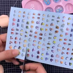 11 Sheet Eyes Cartoon Decals Dolls Making Eyes Eye Labels Kids Crafts Eye Stickers Dolls Eye Water Stickers Face Sticker