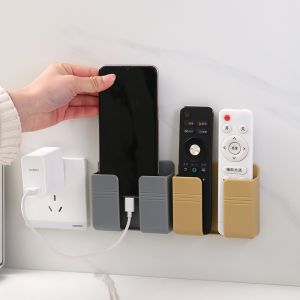 [HCM]Hộp nhựa dán tường đựng remote điện thoại và đồ dùng đa năng