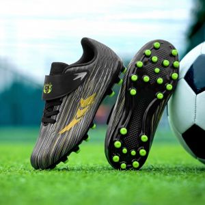 Childrens soccer cleats for boys and girls MG Short-spiked artificial turf shoes for elementary school students designed for youth training and sports