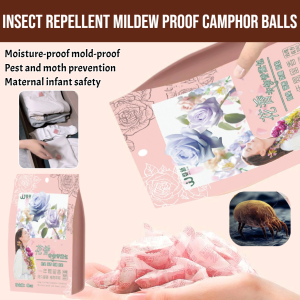 Insect Repellent And Mildew Proof Floral Camphor Balls Fragrant Insect Repellent Mothballs Insect-Proof Mildew-Proof Moisture-Proof Deodorizing Dehumidifying