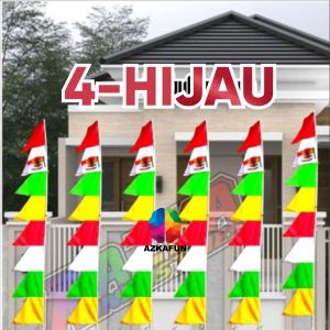 Umbul-umbul 17 agustus - umbul umbul warna warni garuda
