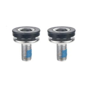 2 cái giò đĩa lục giác sửa chữa bu lông kim loại xe đạp Crank bu lông ốc vít cho vuông cranksets và khung dưới