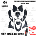 NMAX V2 ALL COVER (KAHA) 7 IN 1 AND 10 IN 1 FLAIRINGS FULL SET FOR MOTORCYCLE  (FREE COCKPIT SPRAY AND SEATCOVER!!!). 