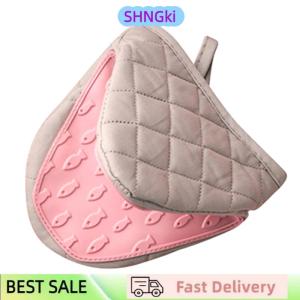 SHNGki Silicone Anti-scalding Oven Gloves Mitts Potholder Kitchen Silicone Gloves Tray Dish Bowl Holder Baking Oven Glove Hand Clip