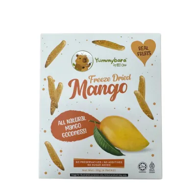 [MIX & MATCH] Yummybara Freeze Dried Fruits for 12 months+ | Apple Blueberry Banana Mango Strawberry | 100% Made from Real Fruits | No Sugar Added (Halal Certified)