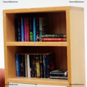 [COD] SweetBabiese 10ชิ้นบ้านตุ๊กตาจิ๋วนิตยสารหนังสือนิยายโมเดลตุ๊กตาอุปกรณ์ตกแต่งฉากบ้าน