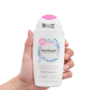 [TEM PHỤ + XUẤT VAT] Dung Dịch Vệ Sinh Phụ Nữ Anh Quốc Femfresh - Femfresh Intimate Skin Care SOOTHING Wash 250ml (MÀU HỒNG)