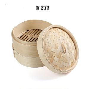 Xửng Hấp tre (Bamboo steamer) Hấp bánh bao Hấp há cảo (DIMSUMTOPWARE) bằng Tre chính hãng | ongtre® (Vietnam)