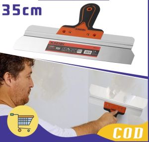 Sekrap Stainless Serbaguna Kape Scraper Scraper Cat Drywall Scrapper 35cm