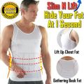 Slim N Lift Singlet Men Korset Lelaki Kempiskan Perut Buncit Badan Sorok Boroi Bengkung. 