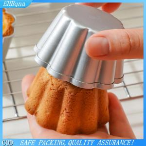 COD 1 cái Khuôn bánh pudding khuôn bánh nhỏ có rãnh khuôn thạch không dính khuôn làm nóng nhanh bằng hợp kim nhôm Khuôn nướng bánh