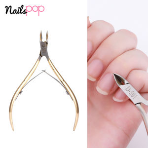 กรรไกรตัดหนัง กรรไกรตัดเล็บขบ กรรไกรตัดเล็บ อย่างดี HONGNUO (สีทอง) D-501