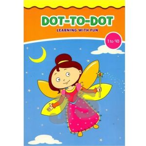 DOT TO DOT LEARNING WITH FUN 1 TO 50 | 1 TO 20 | 1 TO 30 | 1 TO 40 ACTIVITY BOOK PRESCHOOLS - MIND TO MIND