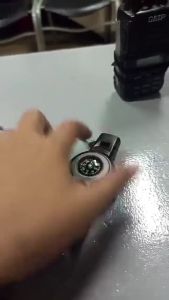Survival Whistle 7-in-1 with Emergency Compass Flashlight & Safety Tools Hiking Camping Essential