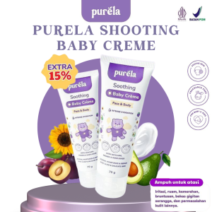PURELA SOOTHING BABY CREME dr Shindy Putri Krim Bayi dan Anak Anti Ruam 70gr