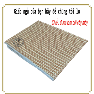 Chiếu Điều Hoà Chiếu mây Dễ làm sạch bằng khăn ẩm. Nhẹ Thoáng Khí Mát Rượi mềm dễ gấp gọn - B Light TP