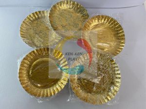 PIRING KERTAS/PIRING KUE KECIL/PIRING KUE ULANG TAHUN/PIRING MAS KECIL/PIRING KERTAS KECIL ISI 10PCS