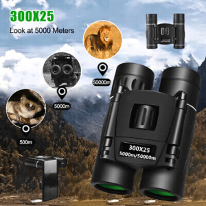 BERGARANSI ARSSON Teropong Binokular jarak jauh mini super zoom Binocular 300x25 Night Vision