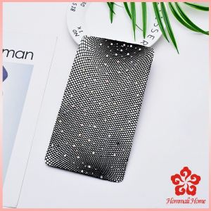 ถุงน่องตาข่าย เอวสูง ประดับพลอยเทียม แวววาว เซ็กซี่ สําหรับผู้หญิง งานปาร์ตี้ คลับ Rhinestone Mesh Stockings