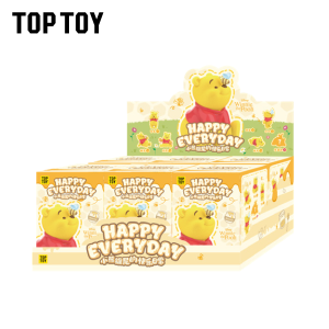 TOY TOY Disney Winnie the Poohs Happy Everyday Series Blind Box Flocking Collective Figures
