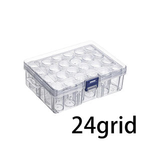 Diamond Paint Storage Containerswith 24/60 Bottles for DIY Art Craft Rhinestone Seed
