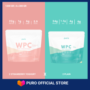 PURO WPRO Whey Protein Concentrate 1.2kg