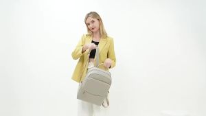 Leacat women backpack oxford cloth waterproof Shockproof Fashion Office Lady Bag 13 14 inch laptop backpack