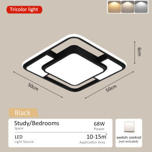 SOLO Tricolor Modern Chandilier Ceiling Light Chandelier for Living Room Chandilier Lights Room Light Ceiling Light Hanging Lights DropLights Pendant Lamp Multi Lighting Center Light for Ceiling Living Room