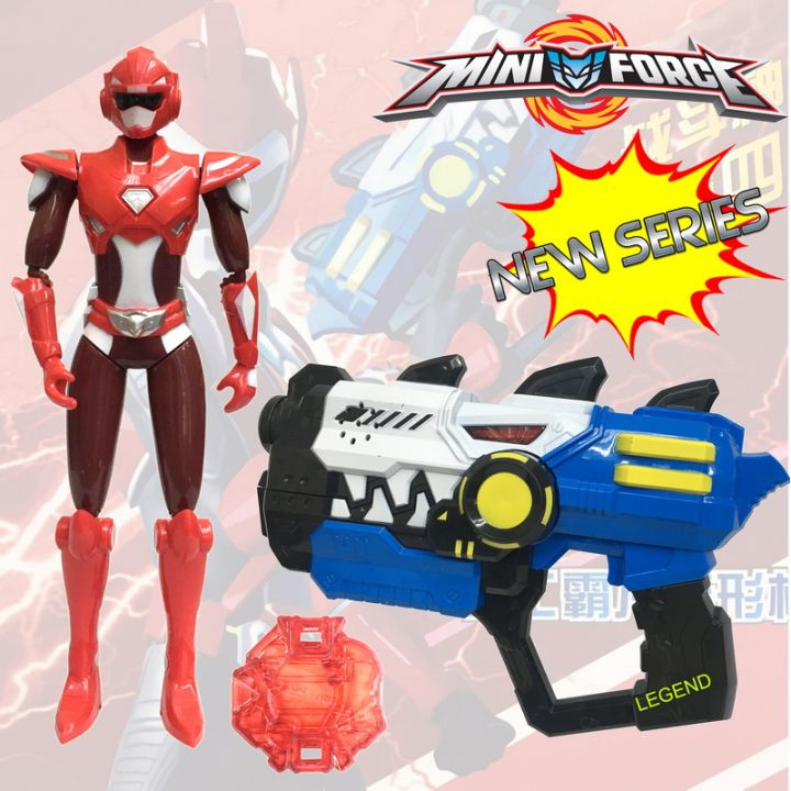 Mini Force Simulators MiniForce X Agent Toys Robot Sammy Miniforce Power Gun Toy Set | Lazada