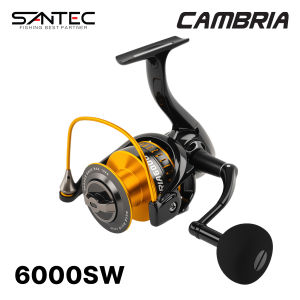 SANTEC - CAMBRIA - 7+1BB - ALUMINIUM SPOOL - SPINNING REEL