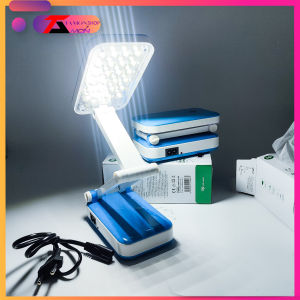 Đèn Bàn Học Bài tích điện Led Siêu Sáng LED DP666 tiết kiệm điện năng