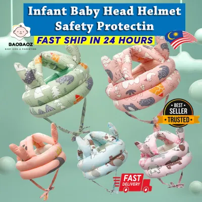 BAOBAOZ Baby Infant Toddler Walking No Bumps Breathable Safety Helmet Head Drop Protection Cushion Bumper