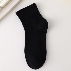 GU Kaos Kaki Panjang Motif Import Murah Motif Polos Pria Wanita Diatas Mata Kaki Kaos Kaki Panjang Office Sport Fashion Olahraga KK-07