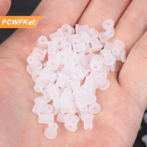 【PCWFKef】 50 cái Ciss rỗng cắm mực trong suốt cao su cắm rỗng kết nối cho hộp mực