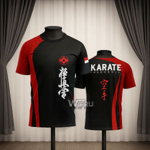 [Local Stock] VCC Japanese Samurai Karate Fighting Mens T Shirt Fashion Kung Fu Taekwondo Uniform Casual O-neck Short Sleeve Tops Summer Clothing