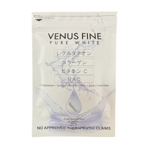 Venus Fine PureWhite 4-in-1 500mg Glutathione and Collagen- For Whitening and Glowing Skin 30 Capsules