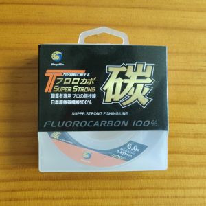 Bingolife Senar Pancing Karbon Murni Jepang 100m Senar Leader Kuat Anti Keriting Senar Fluorocarbon 3~19kg Pure Carbon Fishing Line