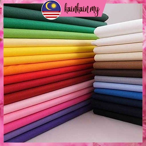 Fabric Cotton Kain Cotton Plain Colour